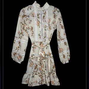 Eilly Bazar Floral Dress sz S nwot